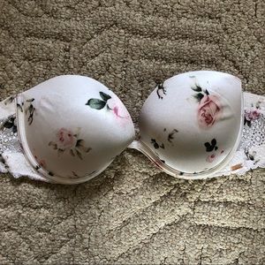 VS Pink Strapless Bra
